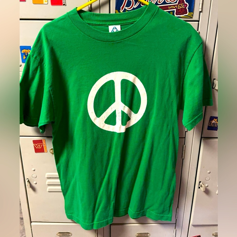 Peace Sign Shirt Medium